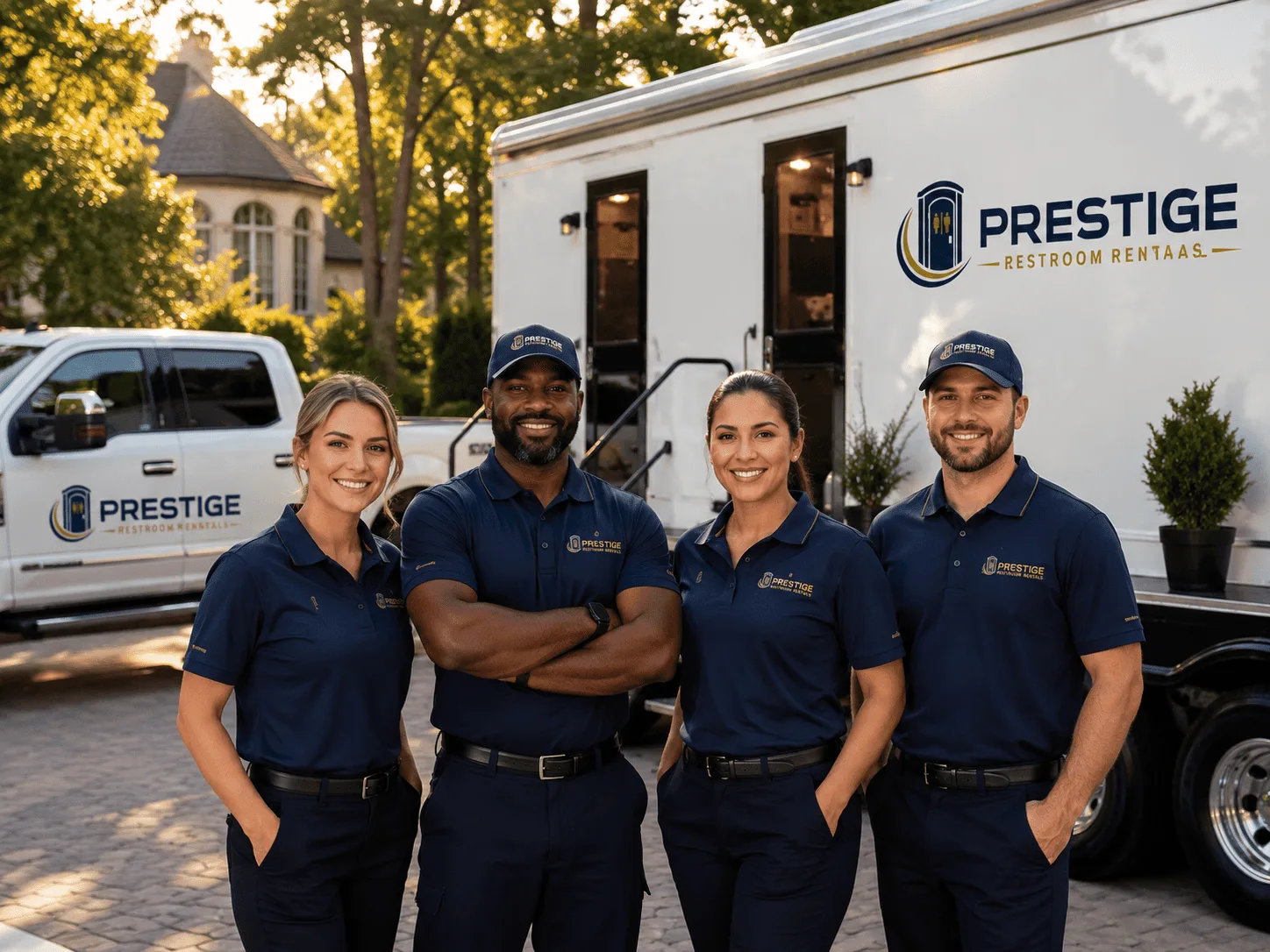 Trusted Luxury Portable Restrooms company in Prather, CA